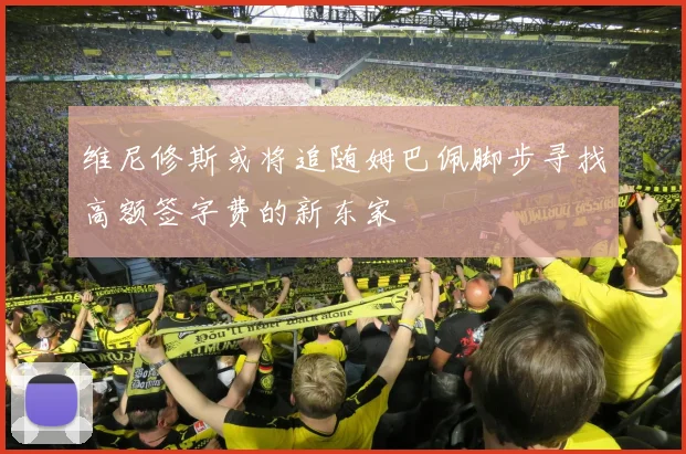 维尼修斯或将追随姆巴佩脚步寻找高额签字费的新东家